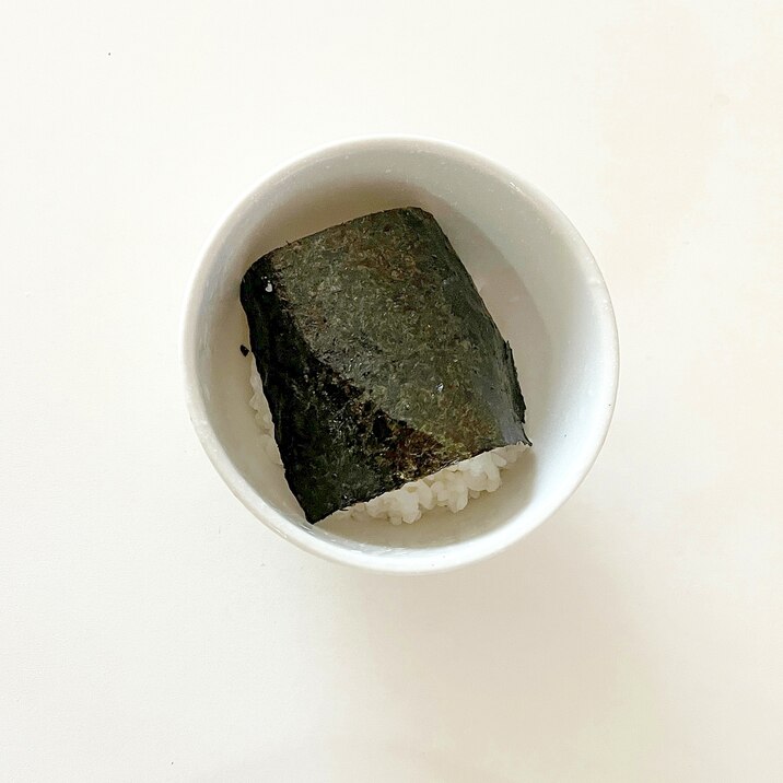 わさび風味の梅おにぎり